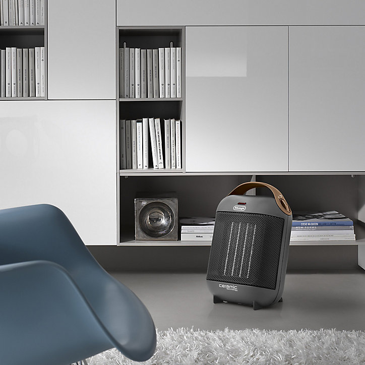 Chauffage d'appoint soufflant en céramique De'Longhi gris 1800W