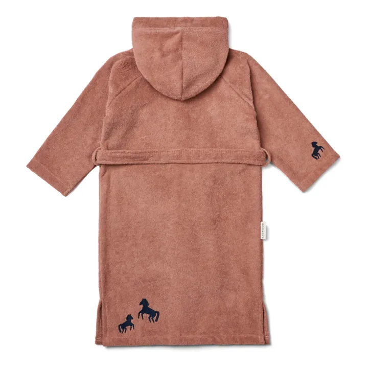 Liewood Peignoir en coton bio | Horses/Dark rosetta