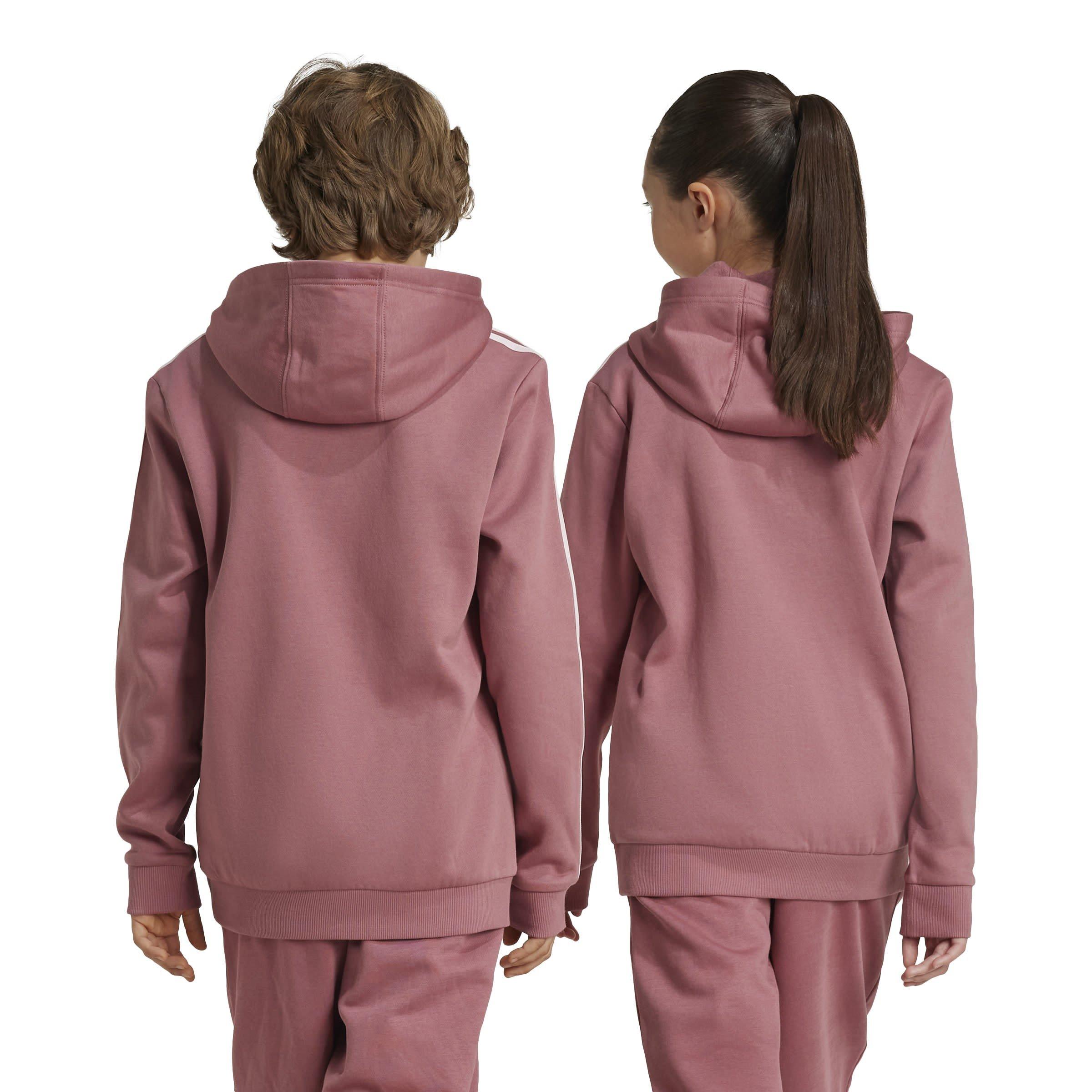 adidas Tiberio 3-Stripes Colourblock Hoodie Juniors