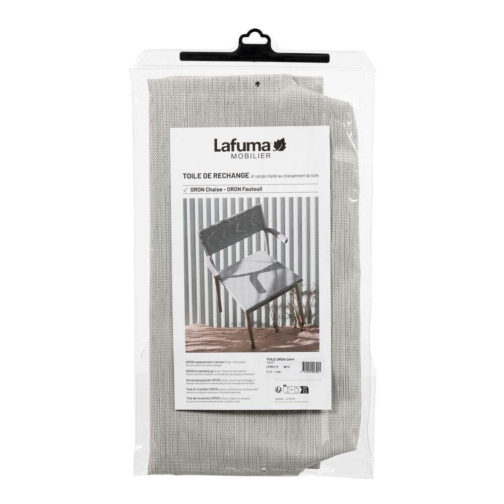 Ersatzbezug Stuhl Oron Batyline® Duo Grau Galet