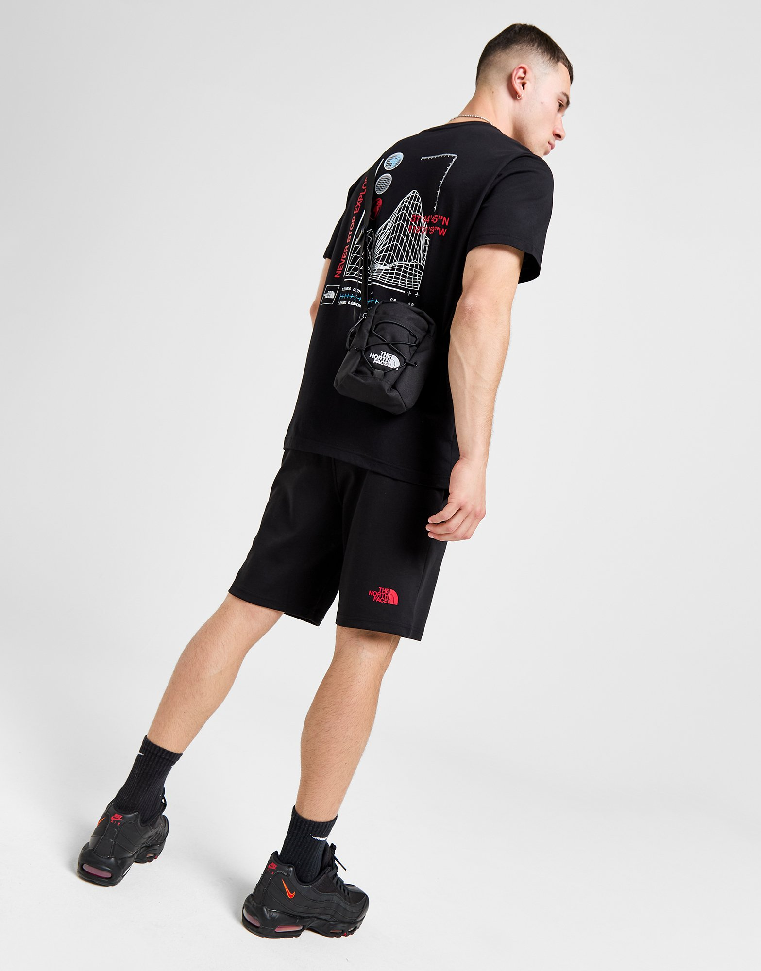 The North Face T-shirt Mountain Scale Homme
