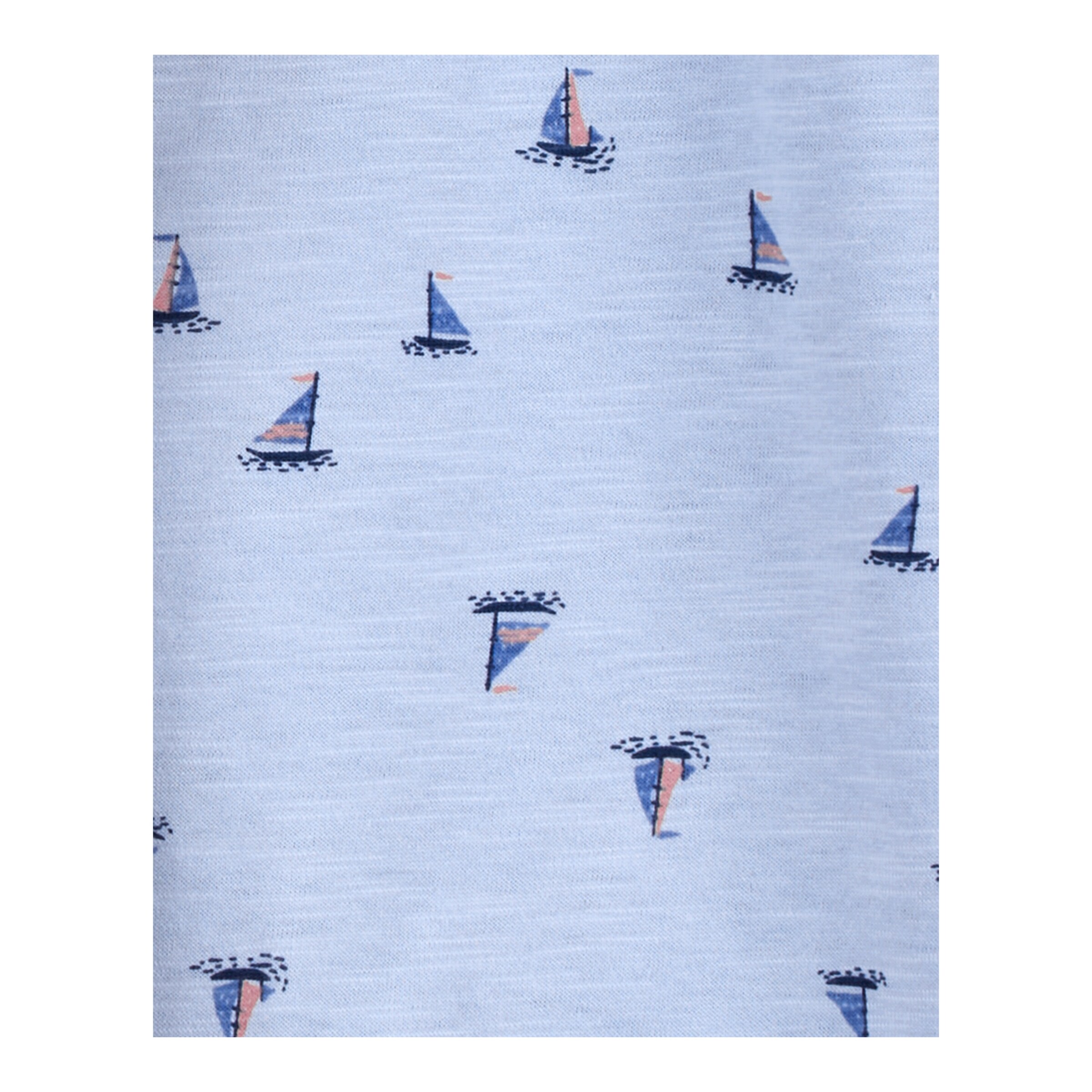 Carter's 2er-Pack Spieler Ringel Boote hellblau/natur