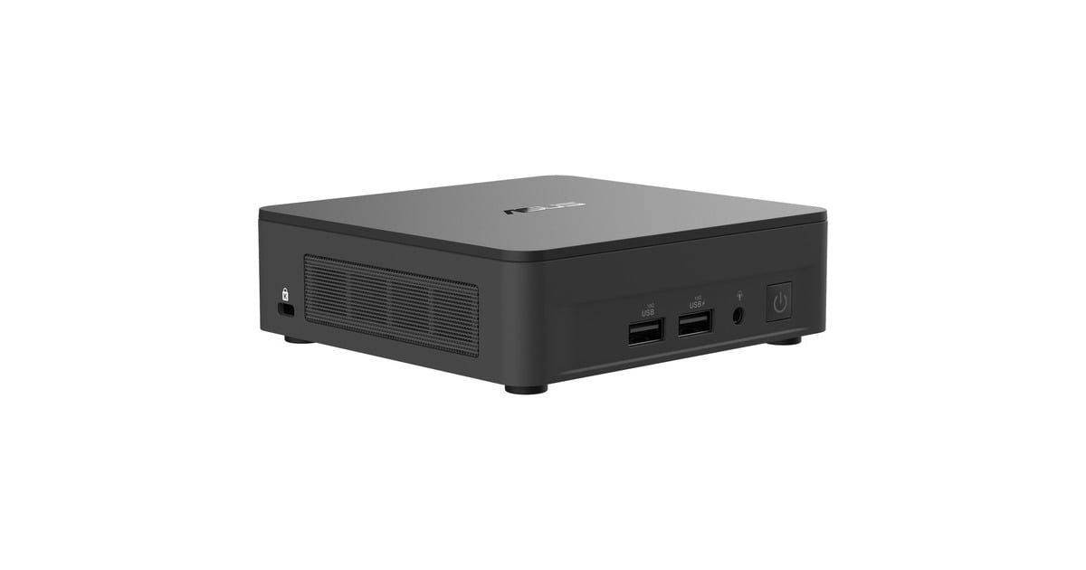 ASUSNUC 13 Pro Kit NUC13ANKi30002I barebone  (Zwart | Core i3-1315U | UHD Graphics)