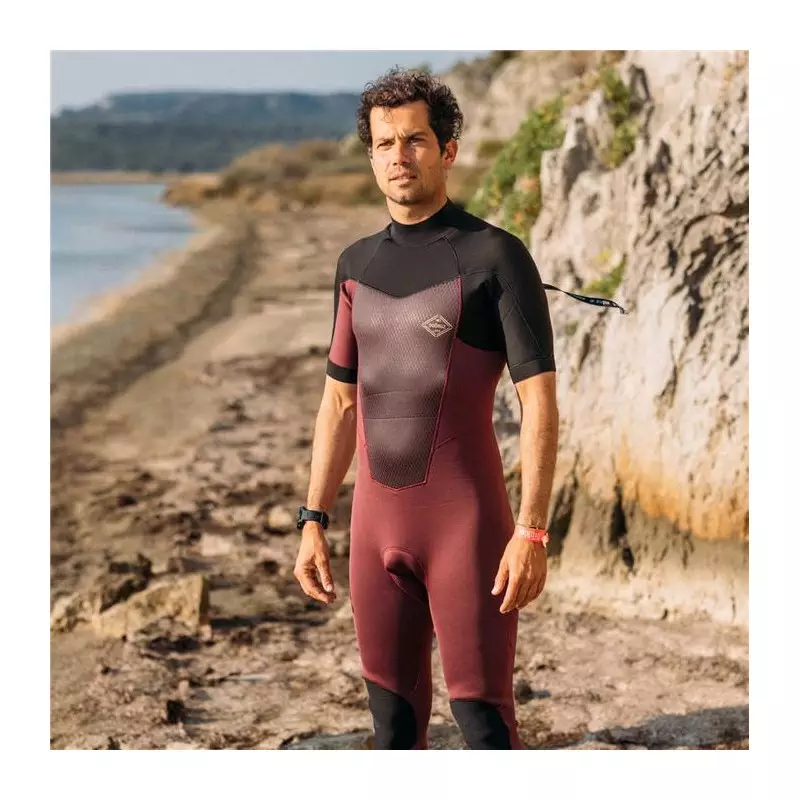 Combinaison steamer SOORUZ Fighter 3/2 SS Backzip Wine