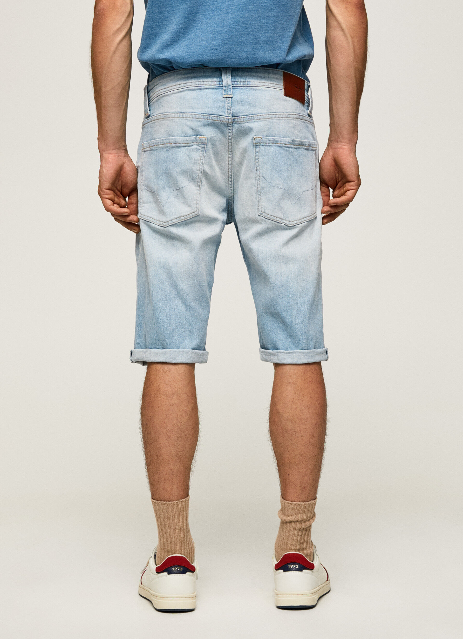 BERMUDA DENIM REGULAR CASH FIT - jeans