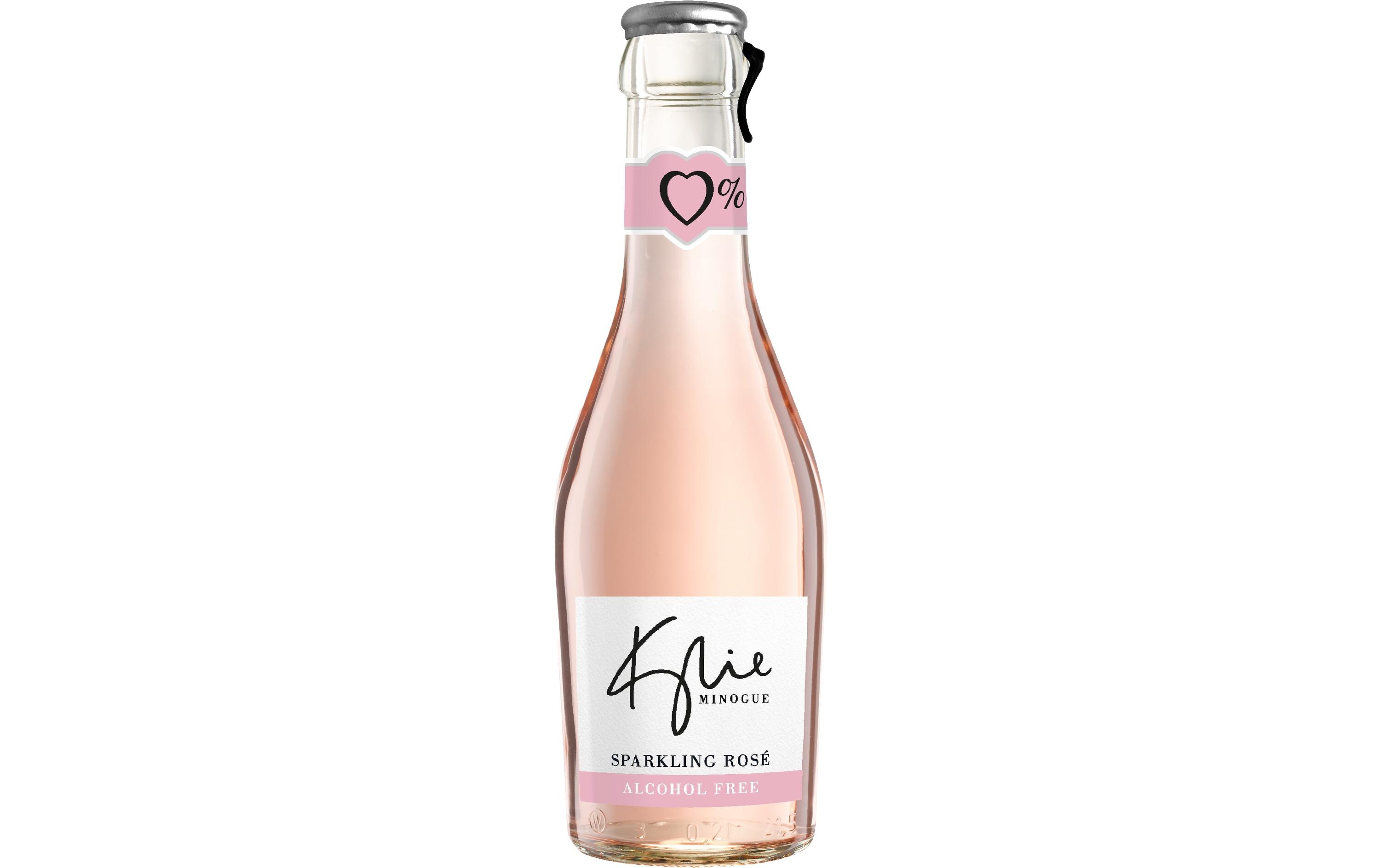 0% Sparkling Rosé 20 cl FlascheEin prickelnder Genuss ohne Alkohol