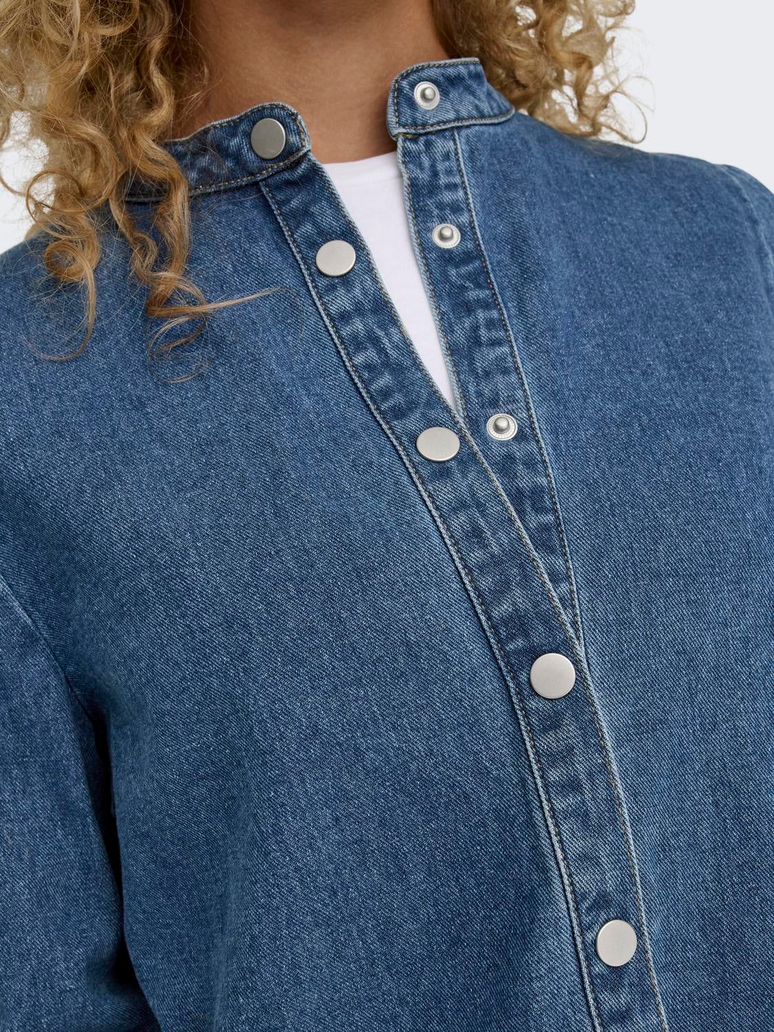 ONLBELLE Jeanshemd Medium Blue Denim