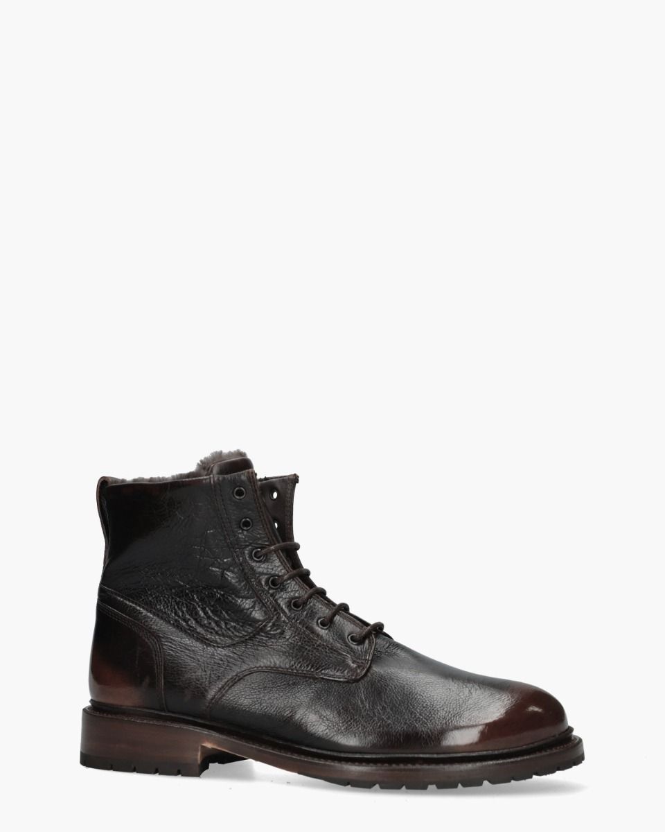 Cordwainer M23023 Donkerbruin Heren Veterboots