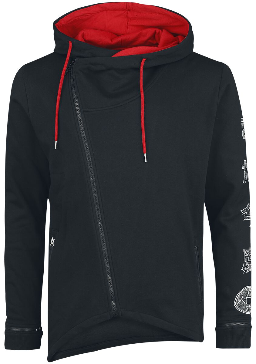 Semyaza | Gothicana by EMP Sweat-shirt zippé à capuche