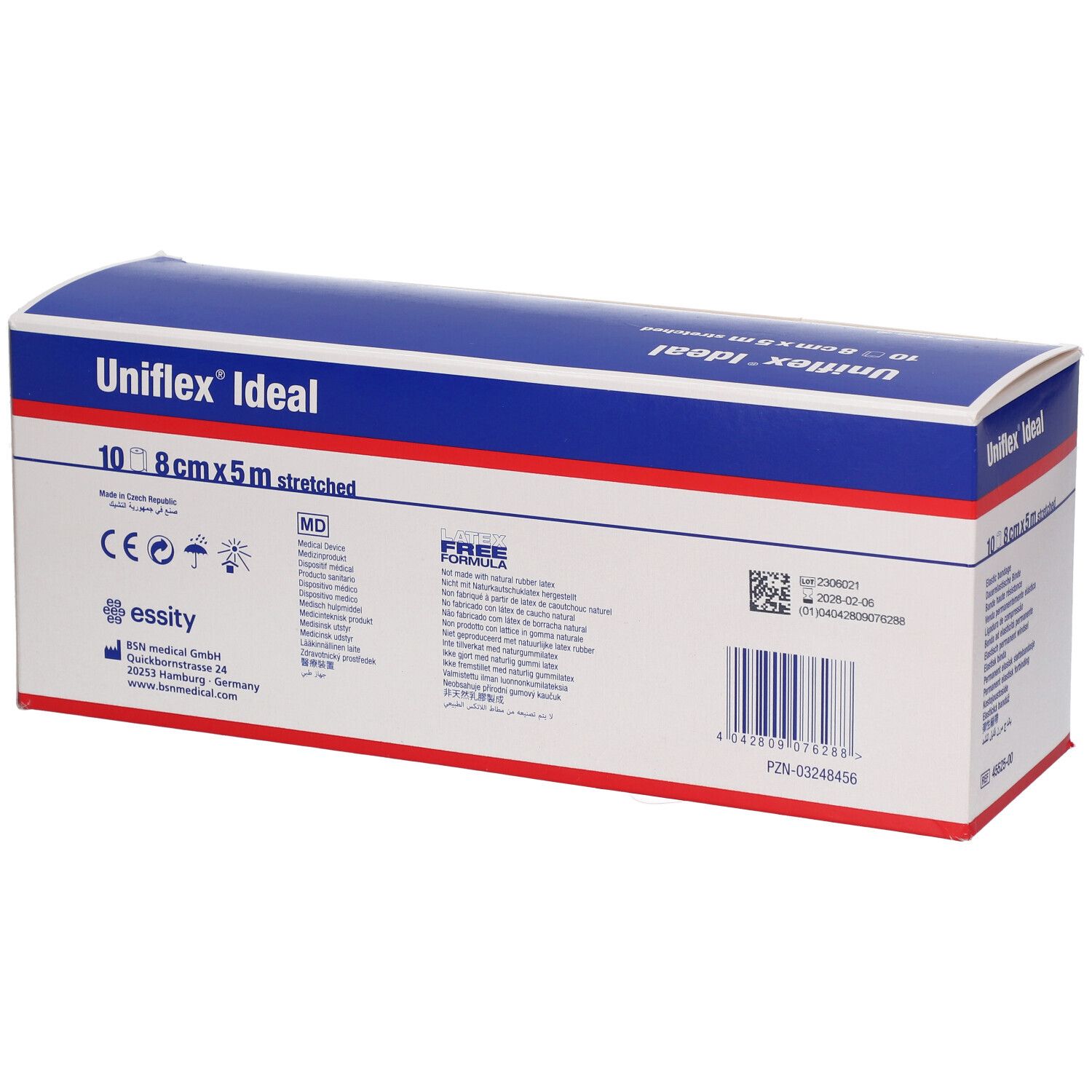 Uniflex® Ideal 8 cm x 5 m weiß