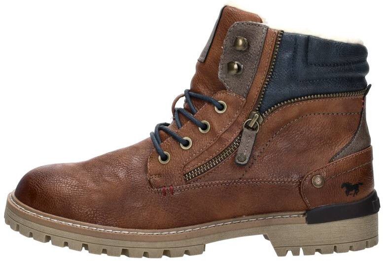 Mustang Veterschoenen Hoog cognac