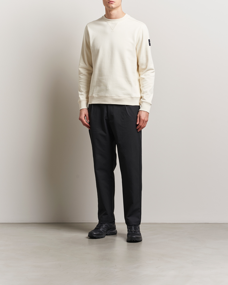 Sail Racing Wind Crew Neck Sweatshirt Off White
