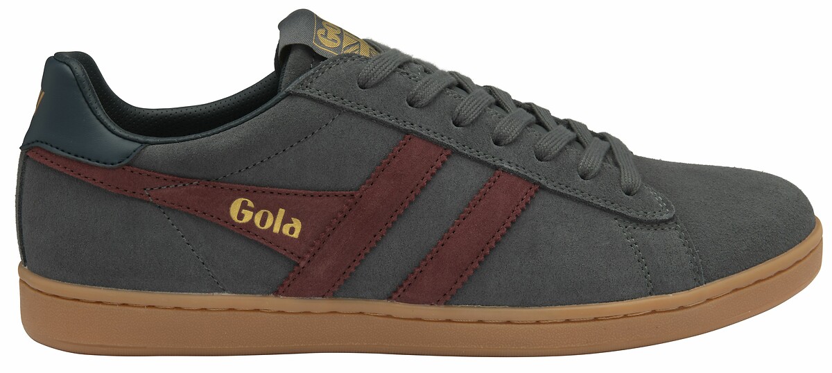 GOLA<br>Tênis de couro Equipe II Camurça