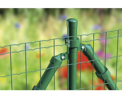 Schuttingpaal ALBERTS Ø 3,4 x 141,5 cm groen