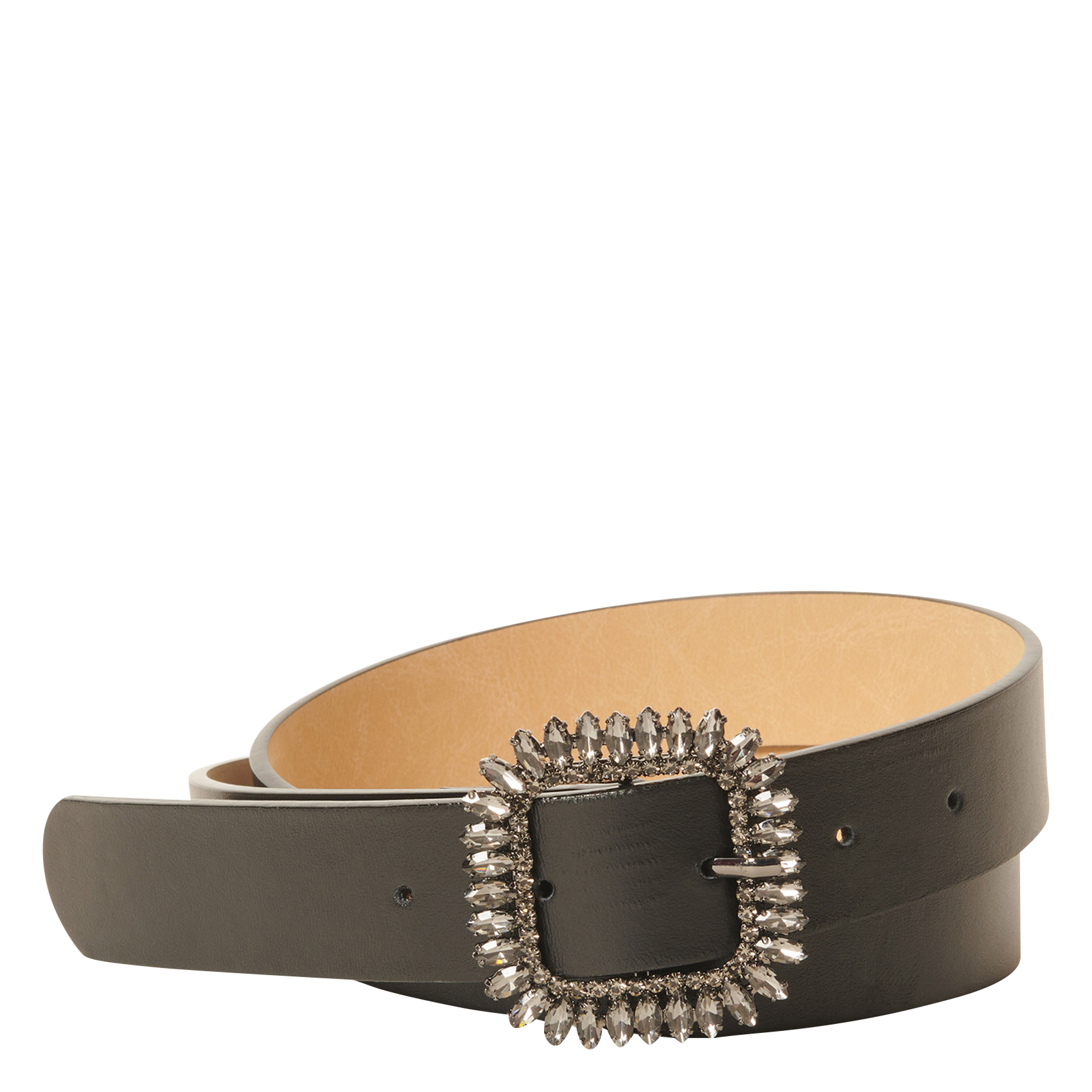 GIGI - Ceinture en cuir | Noir