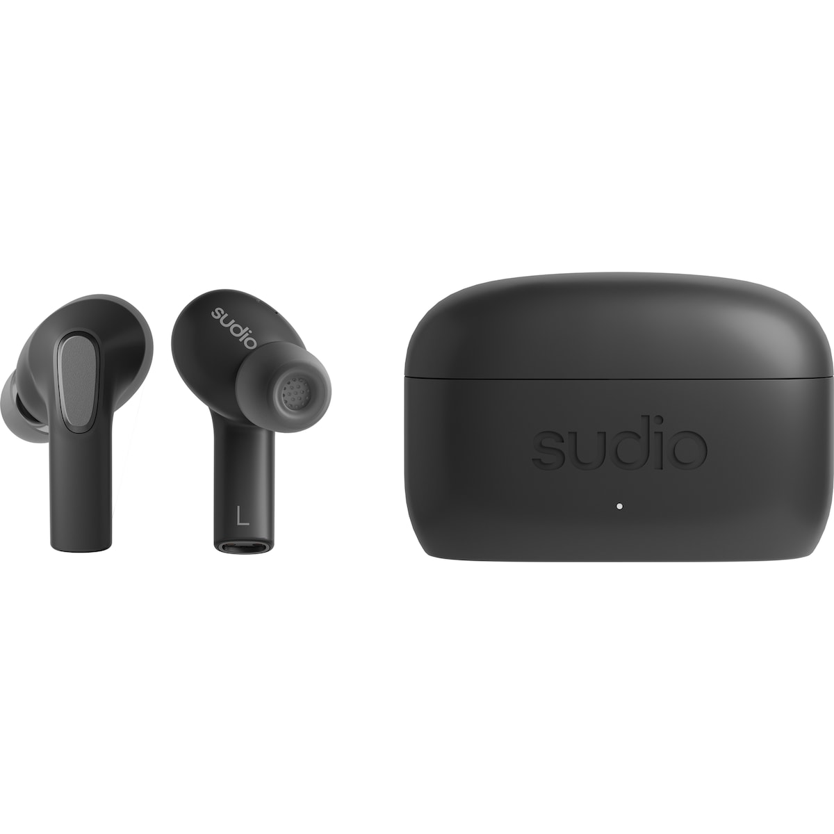 Sudio E3 helt trådløse in-ear hodetelefoner (sort)