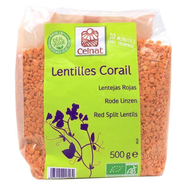 Lentilhas Coral Bio