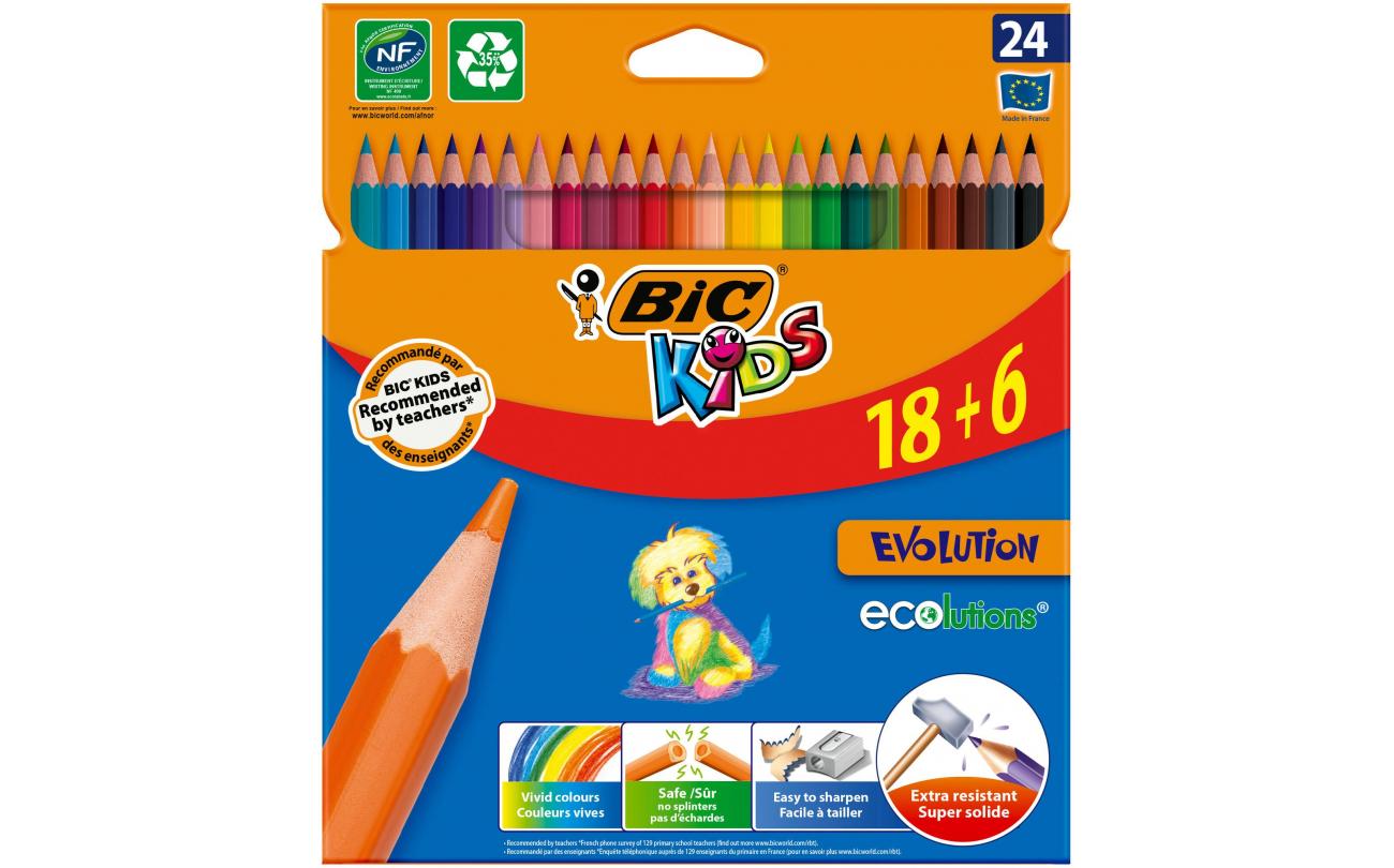 Bic Kids Evolution 18+6 GRATIS