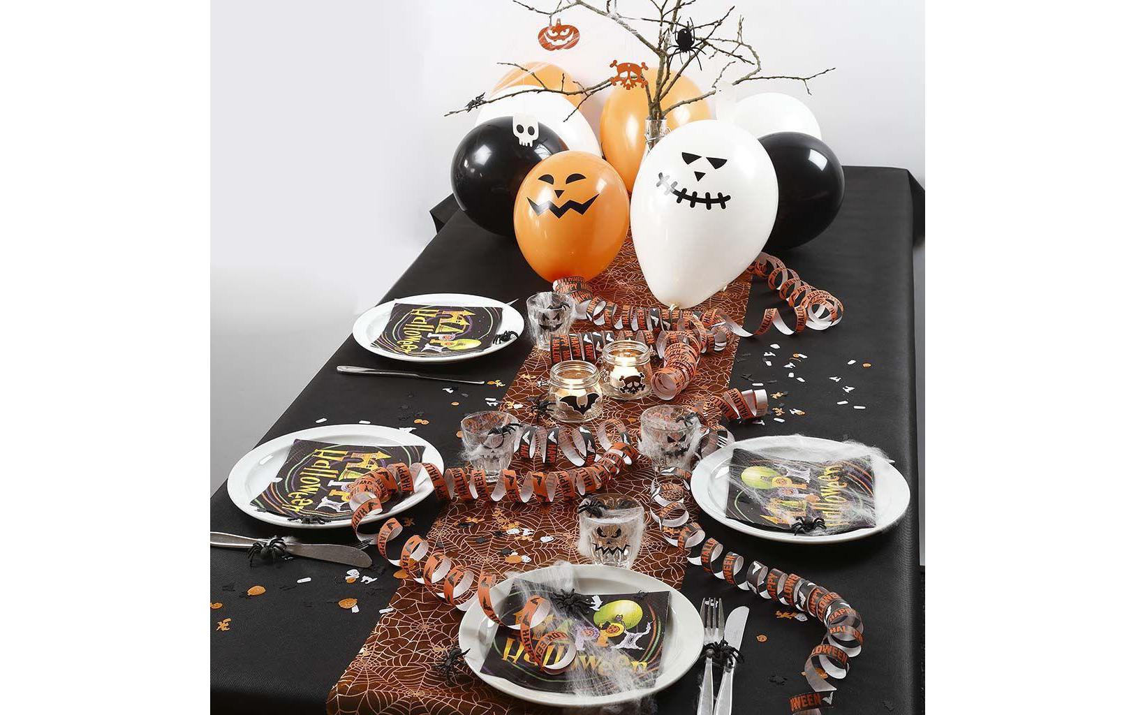 Pappartikel Halloween 16 StückCompany Pappfiguren Halloween