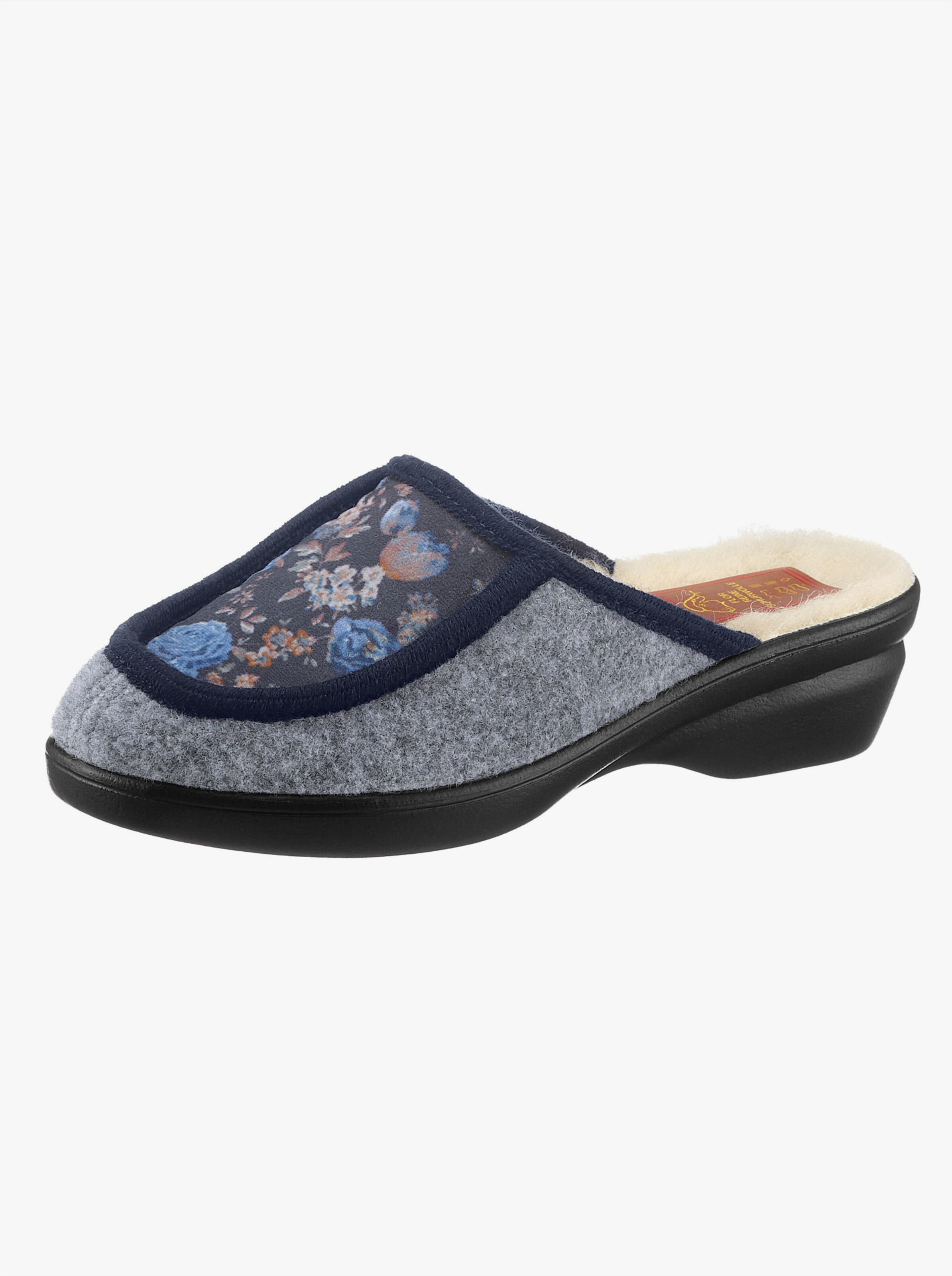 Pantoffel gefüttert