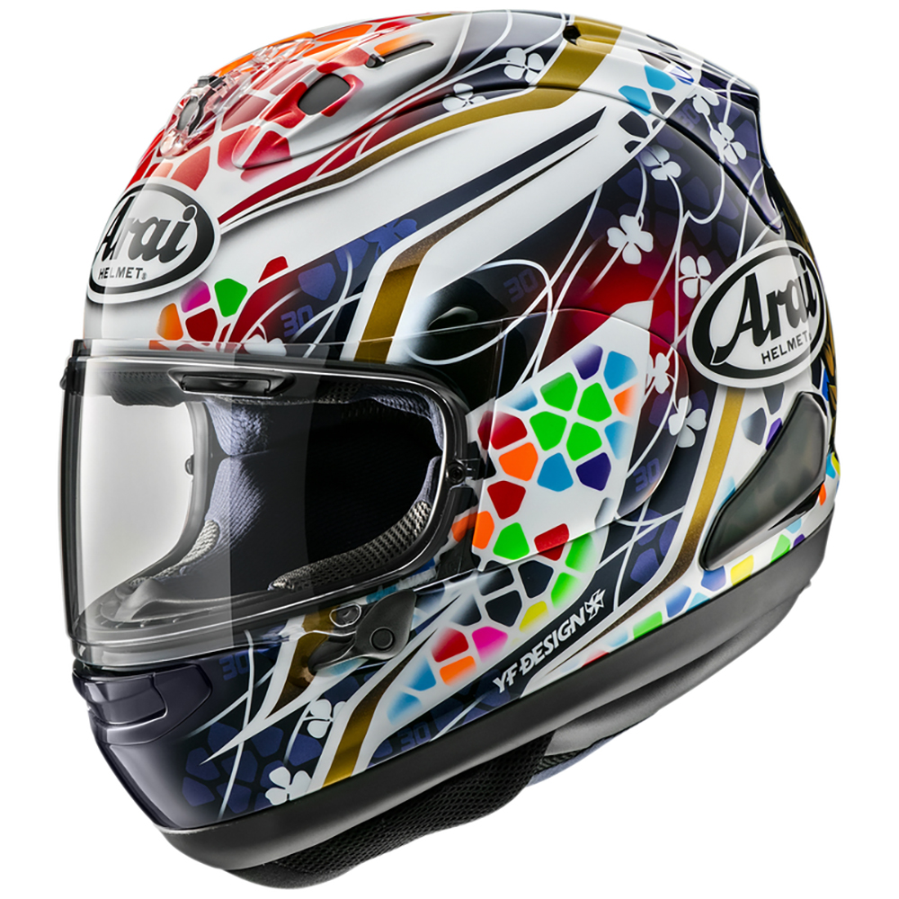 Arai - Casque RX-7V Evo Replica Nakagami GP2 Rouge / Blanc / Noir