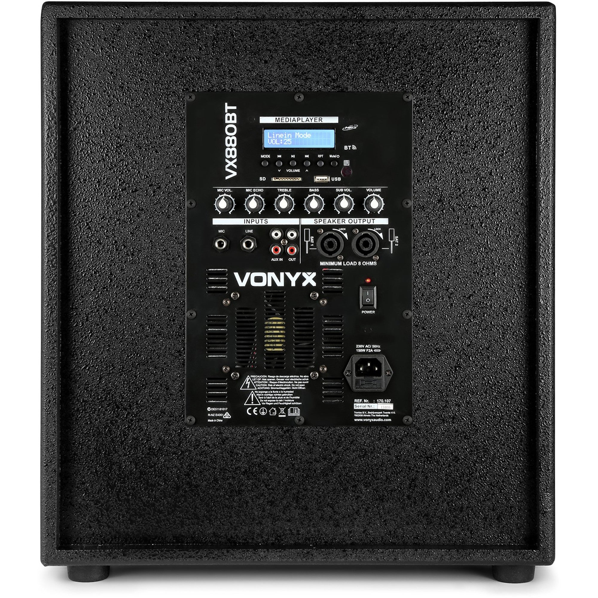 Vonyx VX880BT 1000W 2.1 set