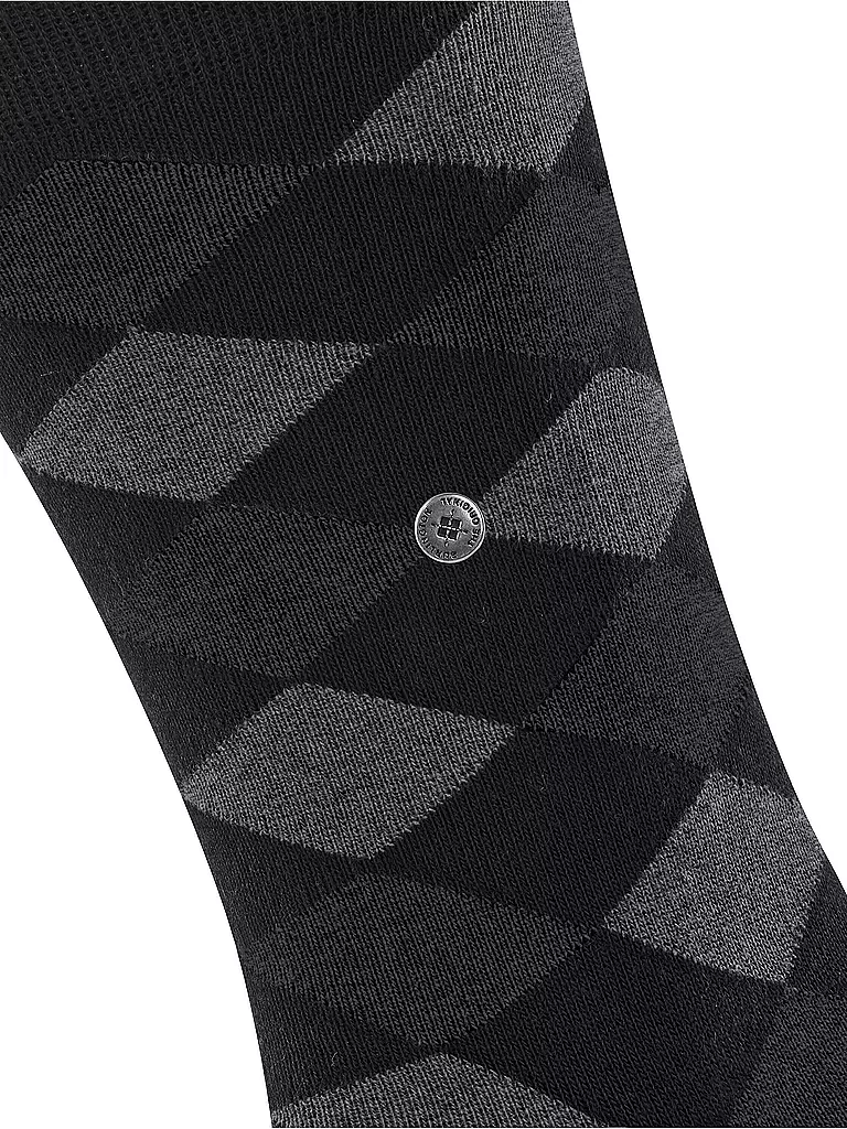 BURLINGTON Herren Socken DANNY 40-46 black schwarz