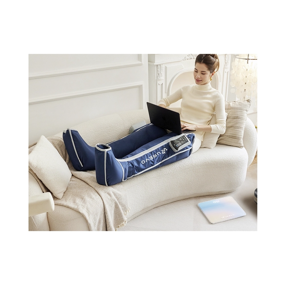 UREVO Kabellose Recovery-Massagegerät schwarz/blau