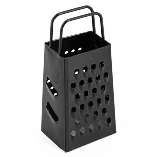 Amberblok mini rasp zwart