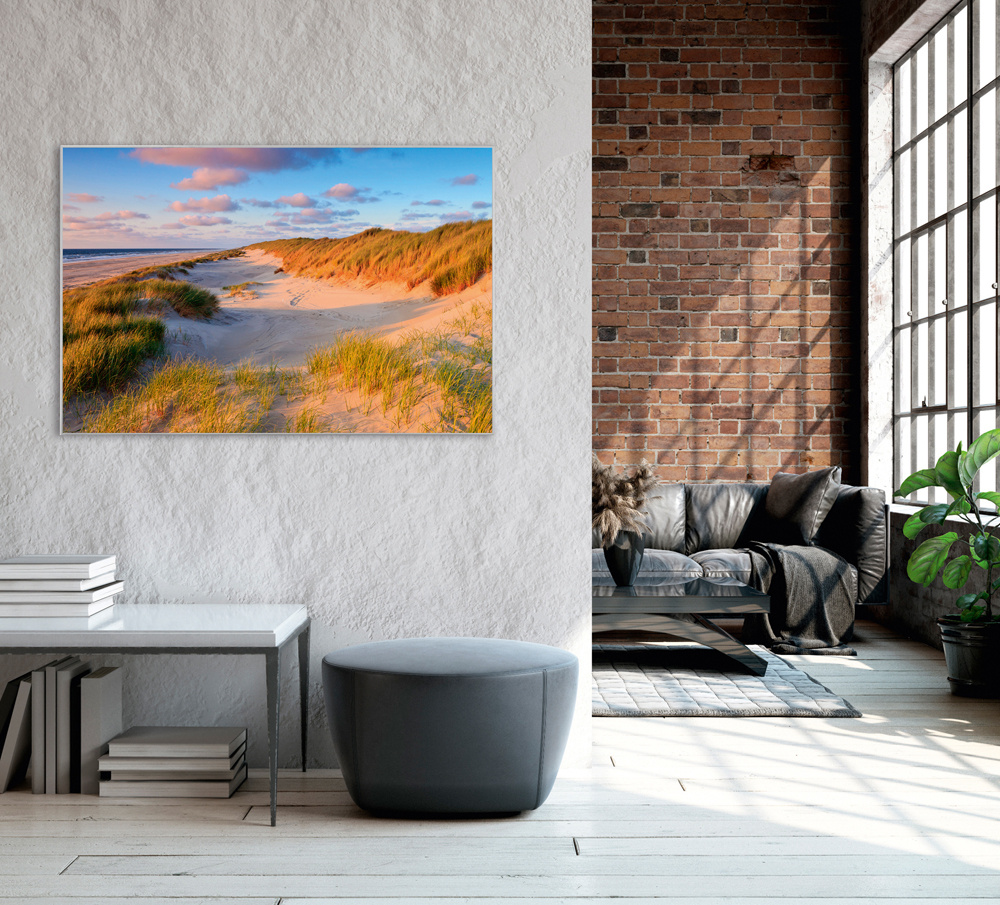 Akustikbild DÜNEN AM MEER 2 80x120cm, 7kg