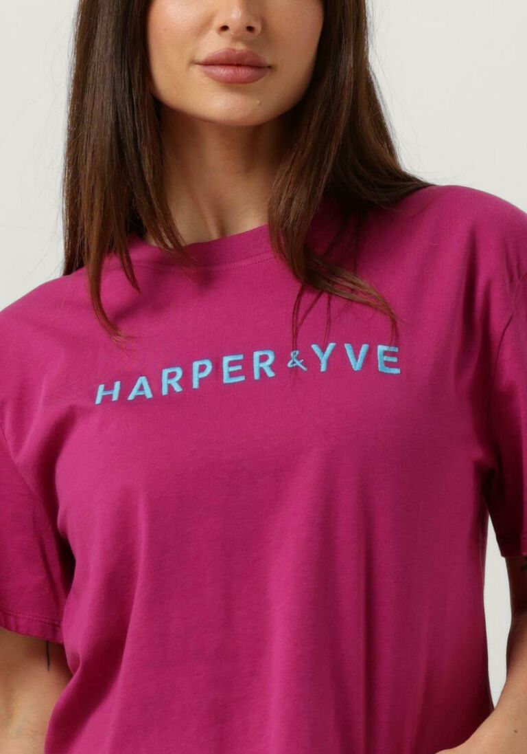 HARPER & YVE lila harper & yve t-shirt harper-ss
