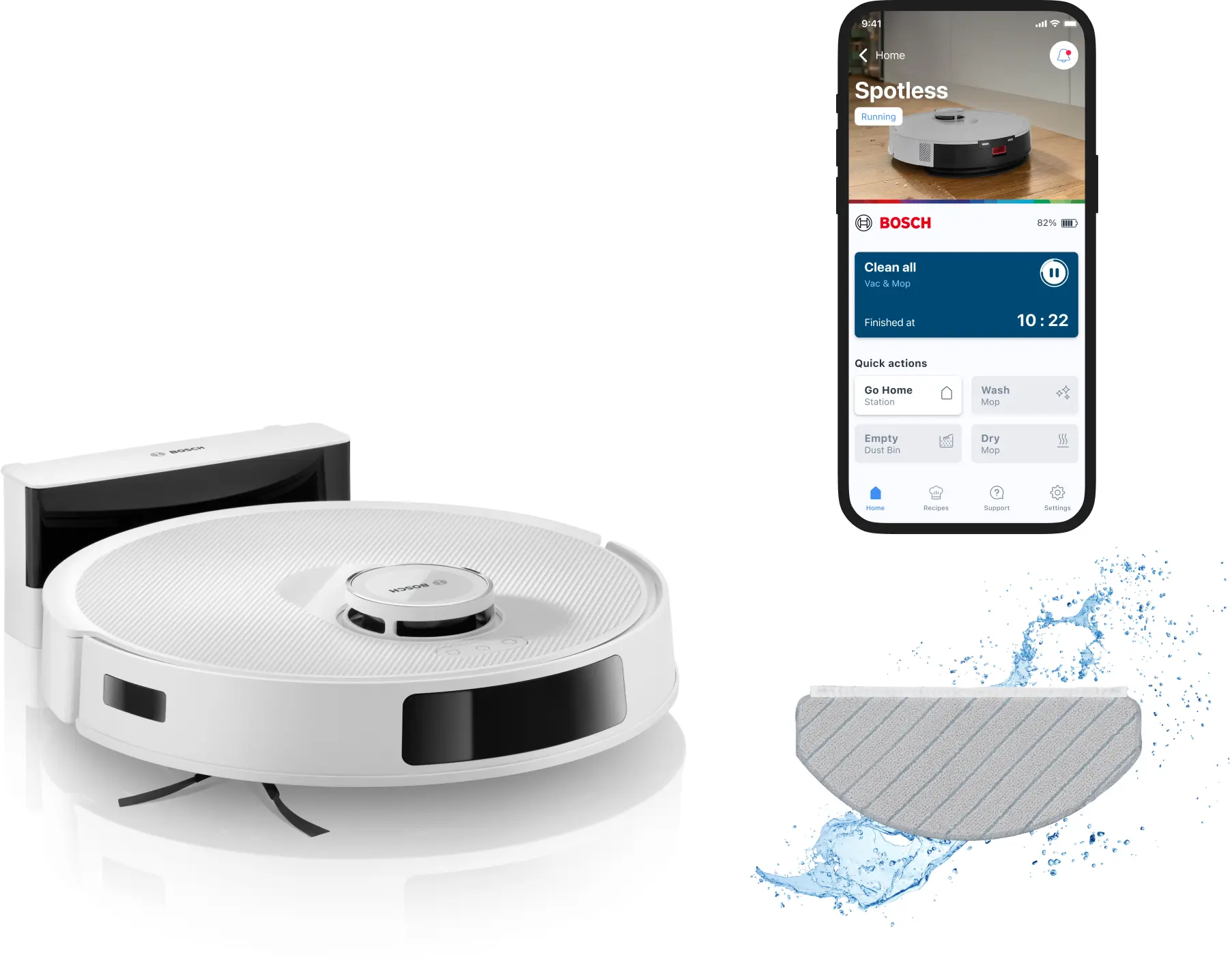 Robot stofzuiger Spotless Advanced BCRC2W
