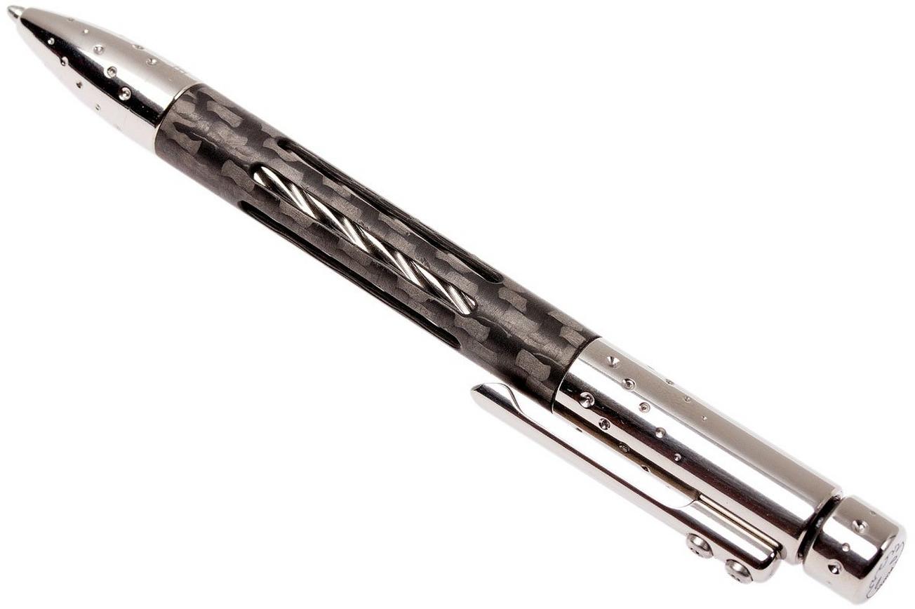 LionSteel Nyala Carbon Fiber Grey Shine pen NY-FC-GYS