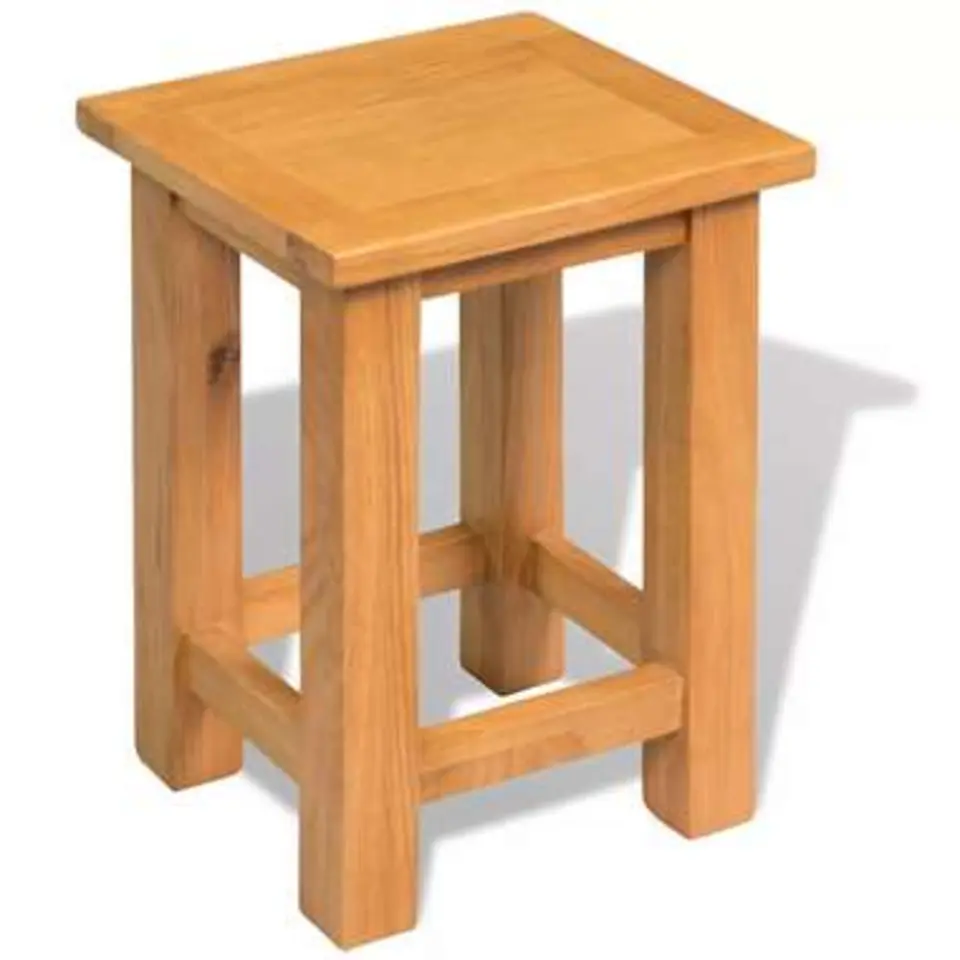 vidaXL - Bijzettafel - Bruin - Hout - 27 x 24 x 37 cm