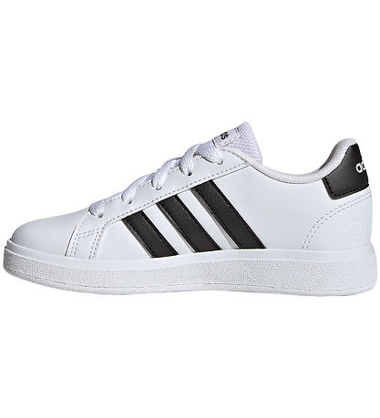 adidas Performance Sko -  Grønd Court 2.0 K - Hvid/Sort