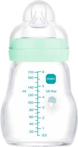 MAM Feel Good Glasflasche 0+M, 170ml