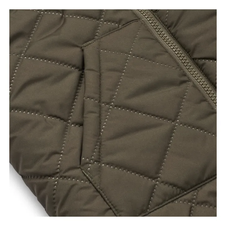 Liewood Veste Réversible Matières Recyclées Jackson | Vert kaki