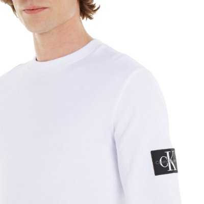 Tee-shirt à manches longues homme Waffle CALVIN KLEIN