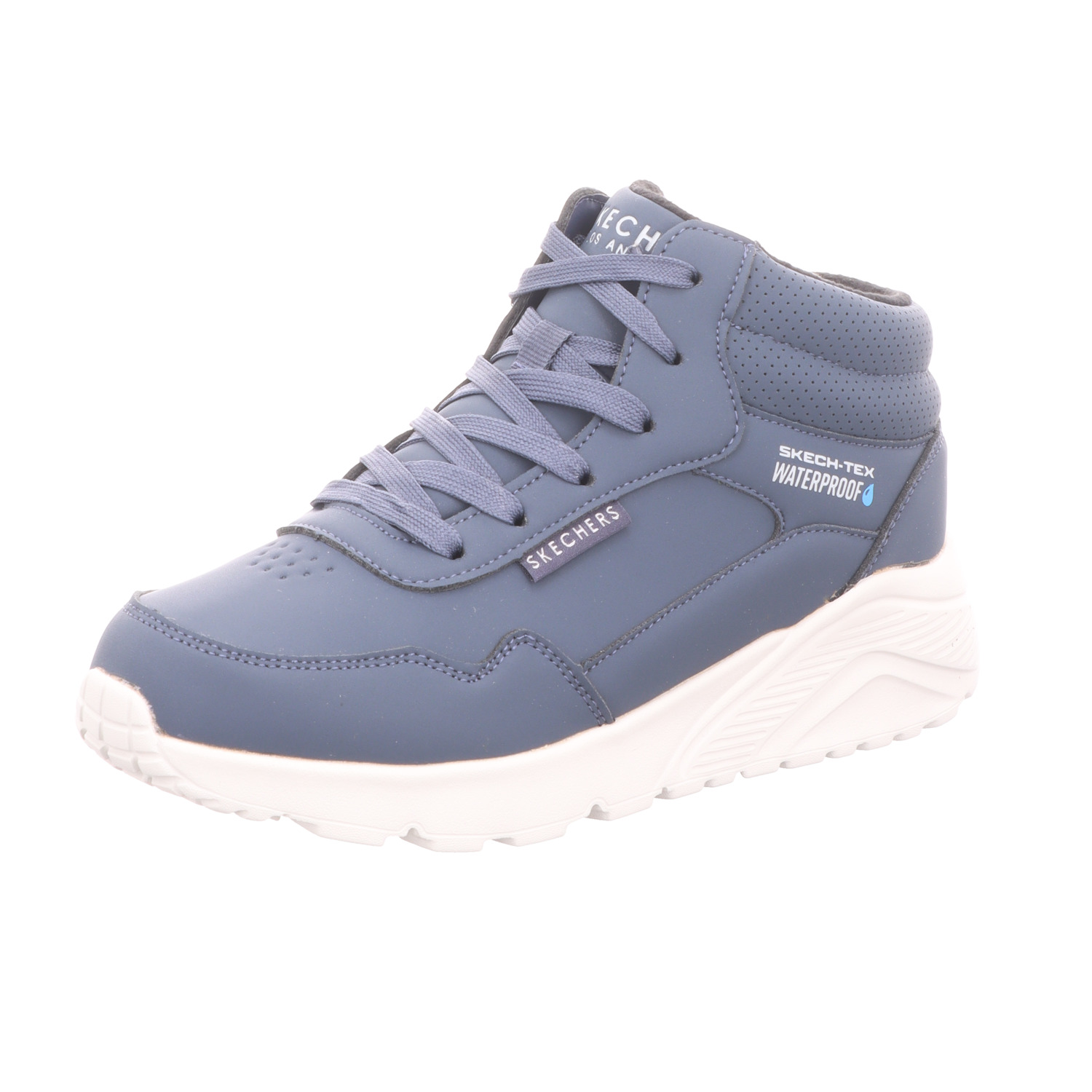 Skechers Kinder-Jungen-Sneaker UNO LITE Blau-Weiß