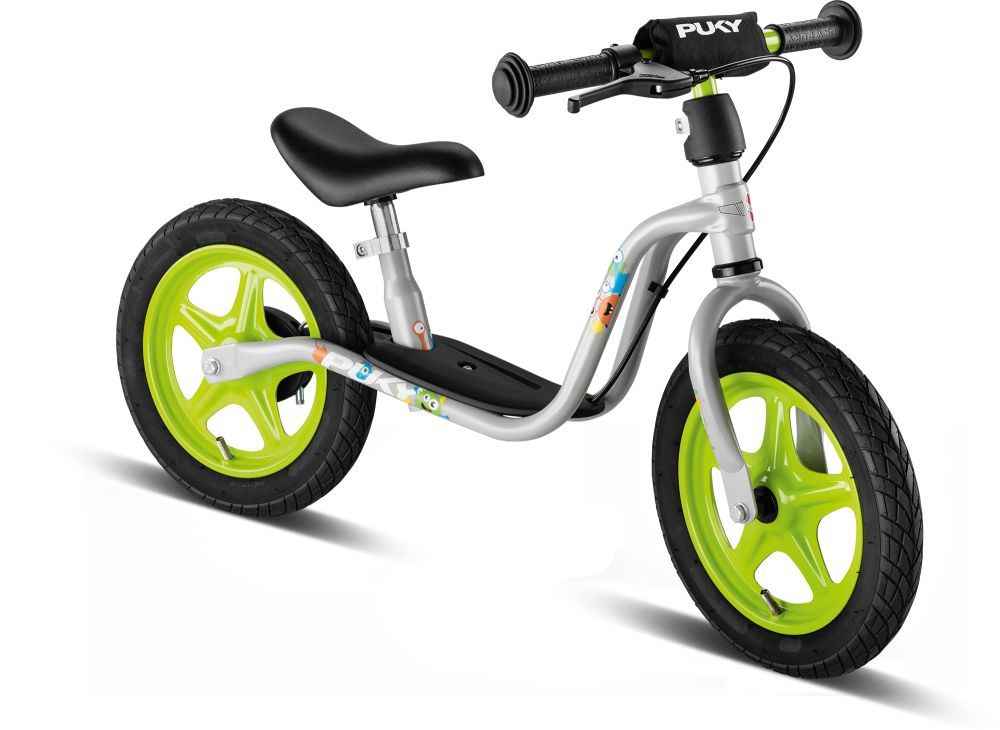 Puky LR1 BR Løbecykel Med Bremse Lys grå
