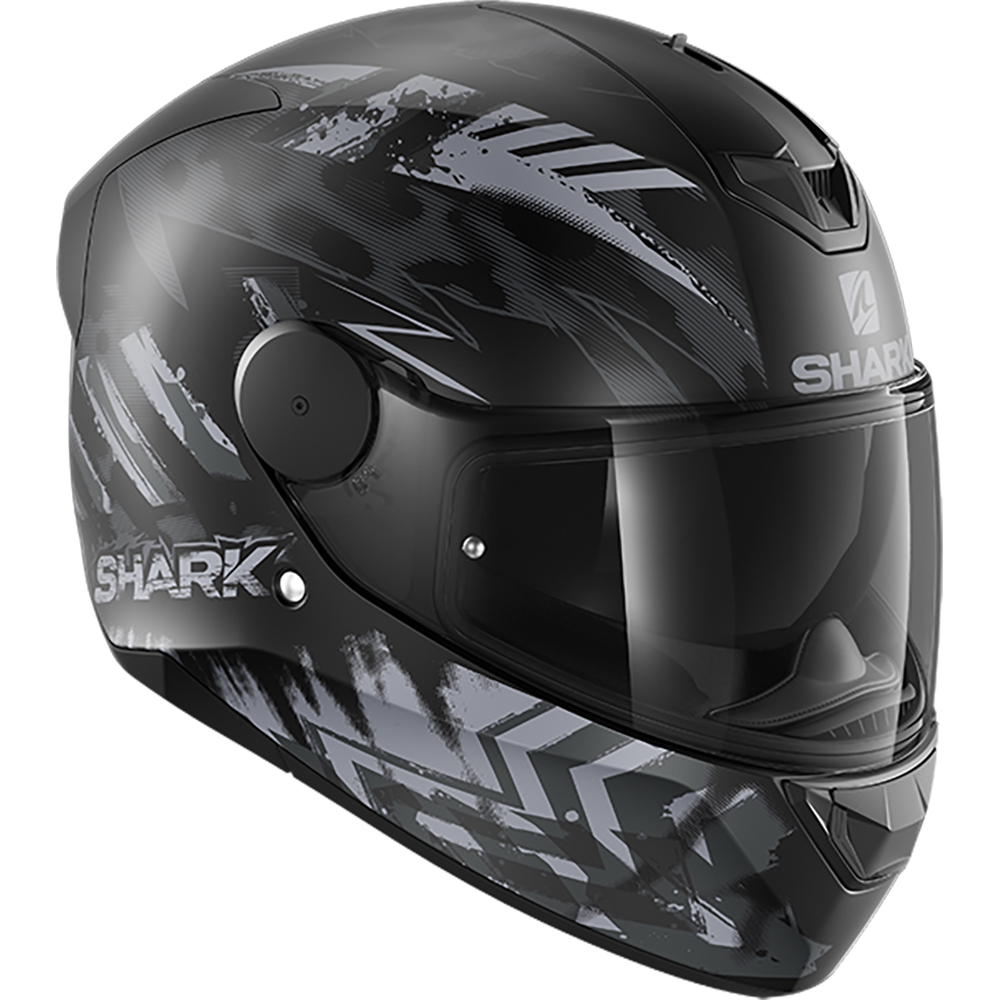 Shark - Casque D-Skwal 2 Penxa Noir Mat / Gris