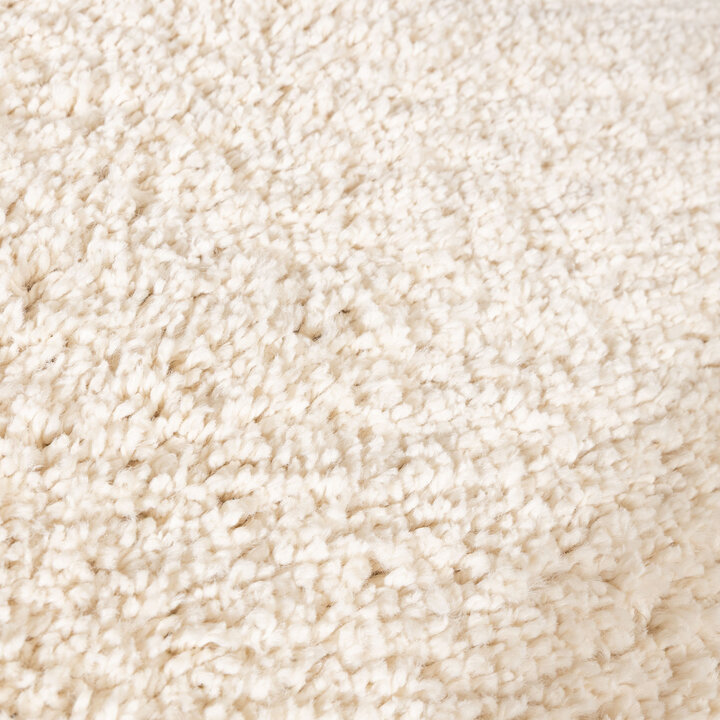 Rond Hoogpolig vloerkleed - Wish Creme