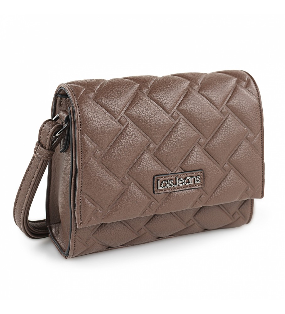 Bolsa de ombro Lois LOIS 316885 marrom escuro