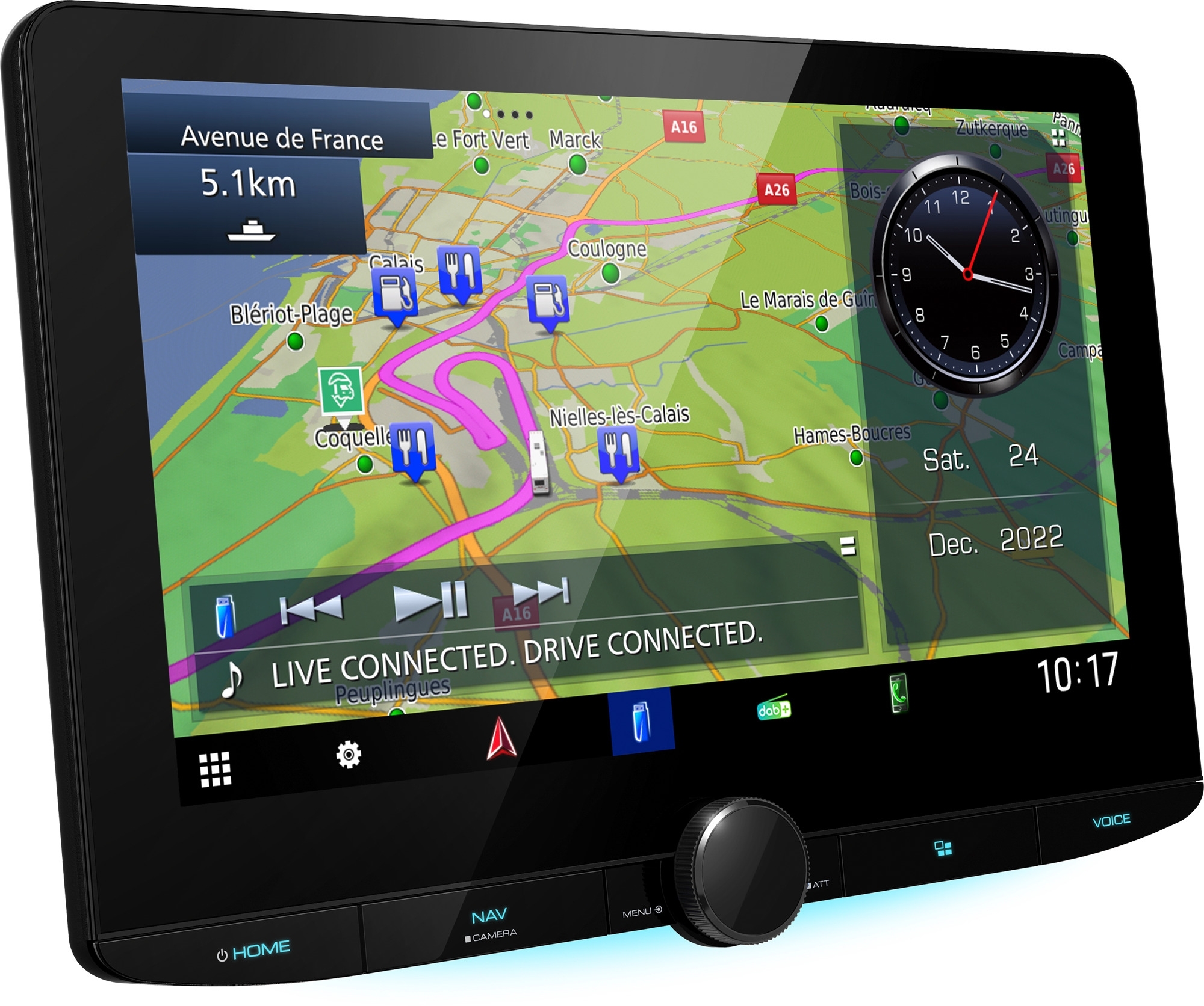 KENWOOD DNR992RVS Navitainer mit 10,1
