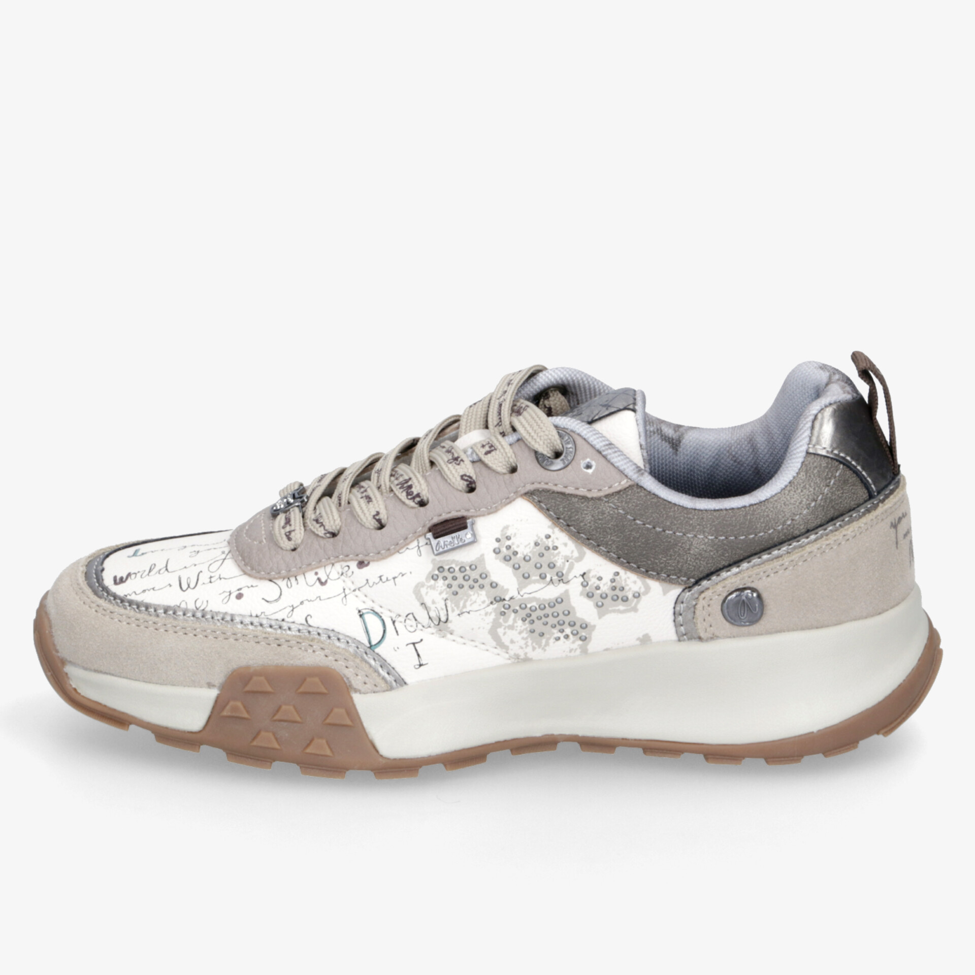 anekke OPORTO 413 Damen Sneaker Low beige