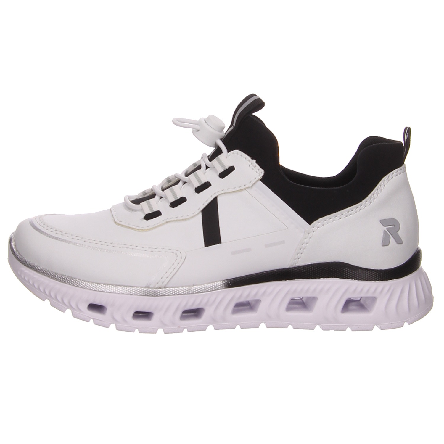 Rieker Sneaker weiß weiss/weiss kombi