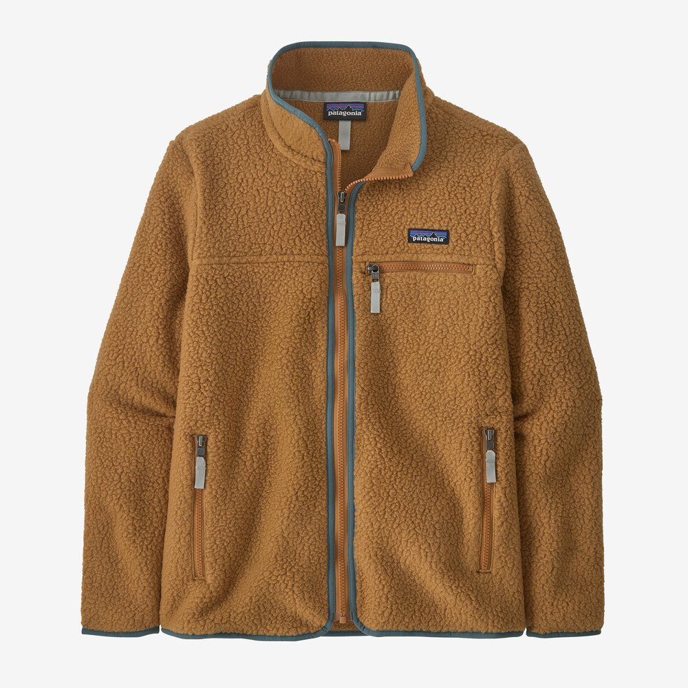 Damen-Retro-Fleecejacke