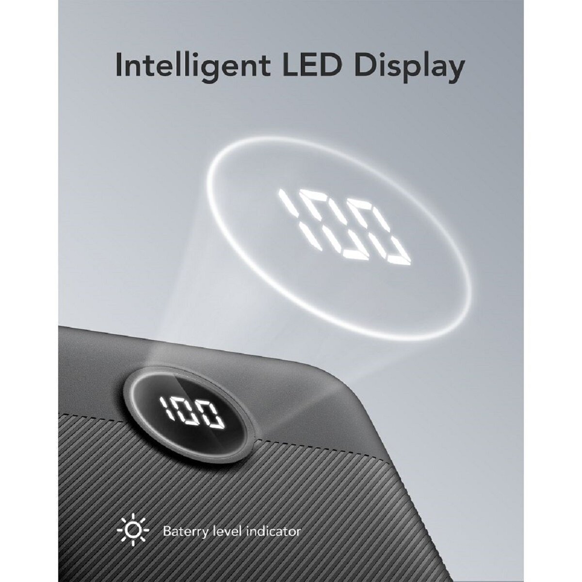 Powerbank L20S - 20W 20 000mAh LCD Quick Charge PD Micro-USB
