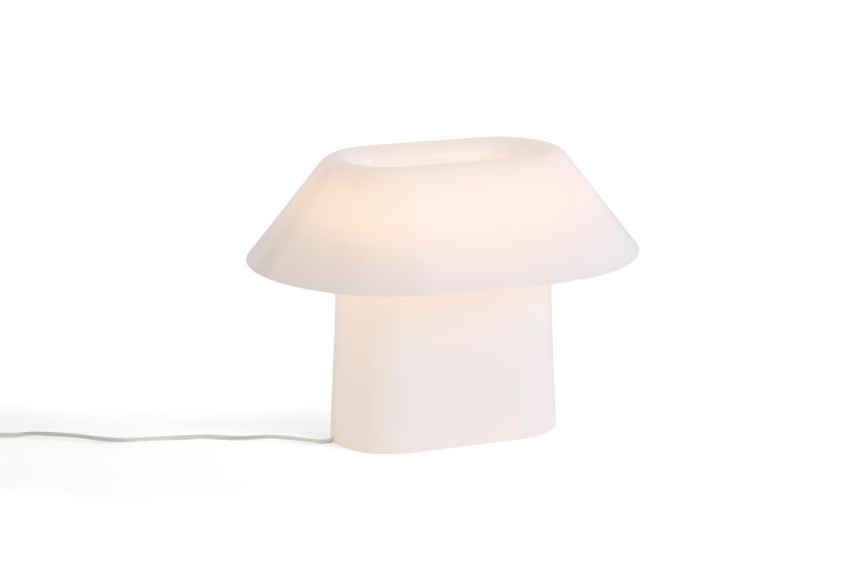 Hay Drome tafellamp white opal