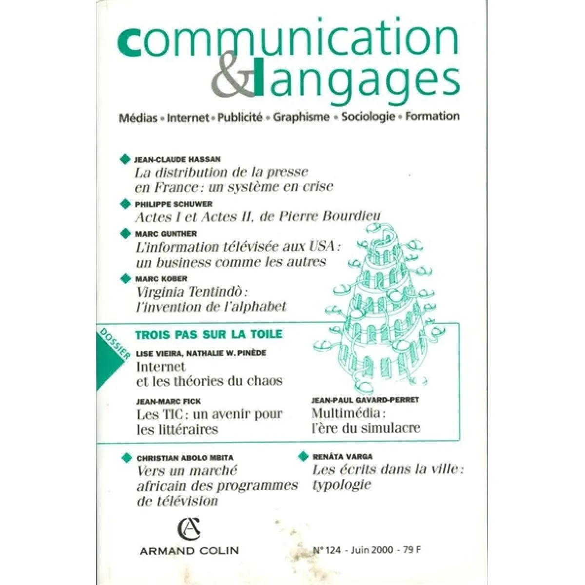 Communication & langages, n° 124. La rencontre des savoirs et des métiers · Occasion